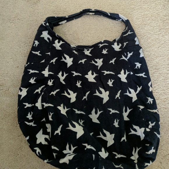 Mossimo Supply Co. Handbags - Blue and white bird shoulder bag